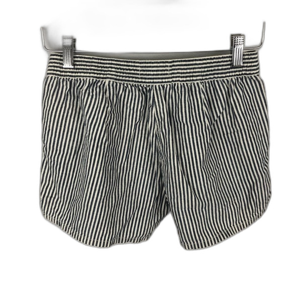 Madewell Chambray Striped Shorts NWT Size XXS - Picture 4 of 12